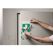 Panel DURAFRAME MAGNETIC SECURITY A4 zeleno-biely
