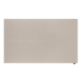 Textilná akustická napichovacia nástenka WALL-UP horizontálna 119,5x200 cm jemná béžová