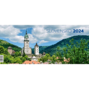 Kalendár stolový Slovensko 2024