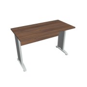 Pracovný stôl Cross, 120x75,5x60 cm, orech/kov