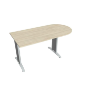 Doplnkový stôl Flex, 160x75,5x80 cm, agát/kov