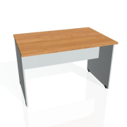 Rokovací stôl Gate, 120x75,5x80 cm, jelša/sivá