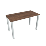 Pracovný stôl Uni, 120x75,5x60 cm, orech/sivá