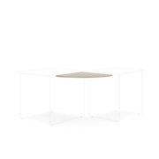 Doplnkový stôl bez nohy BASIC, 160x80x2,2cm, dub Somona