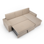 Rozkladacia sedačka Dream, š. 244cm, béžová Bombay 14