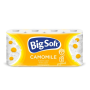 Toaletný papier 3-vrstvový Big Soft Camomile 8ks, 16,5m