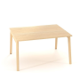 Pracovné stoly Bench ALFA ROOT 140x160cm, dub