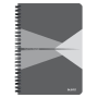 Blok Leitz Office Card A5 90 listov linajkový sivý