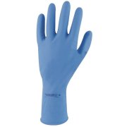 Rukavice ochranné latexové SEMPERVELVET modré veľ. 8/M