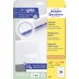 Etikety univerzálne 70x37mm Avery A4 25+5 hárkov