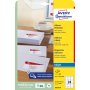 Samolepiace etikety AVERY 63,5x33,9mm adresné biele