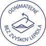 Etikety Avery odnímateľné 63,5x33,9 mm, červené