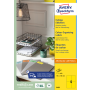 Etikety farebné 105x148mm Avery A4 100 hárkov žlté