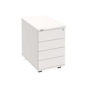 Kontajner Hobis, 40x60x60 cm, bezúchytkové otváranie, biely/biely