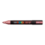 Popisovač uni POSCA PC-5M metalicky červený