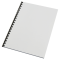 Kartónové obálky na krúžkovú väzbul GBC LeatherGrain A4 biele