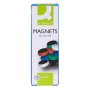 Magnety Q-CONNECT okrúhle, 20 mm, 10 ks, biele