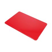 Doska na krájanie 45x30x1,2 cm plast červená