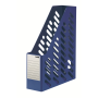 Stojan na časopisy KLASSIK modrý 2ks
