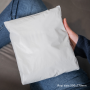 Plastové obálky na zásielky 550 x 770 mm biele 100ks