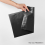 Plastové obálky na zásielky 400 x 600mm čierne 100ks