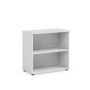Policová skriňa BASIC, otvorená, 80x40x76,5cm, biela