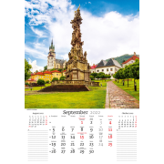 Nástenný kalendár Mestá Slovenska 2023