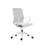 Kancelárska stolička Dinamika, biela/svetlosivá