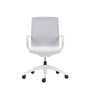 Kancelárska stolička Dinamika, biela/svetlosivá