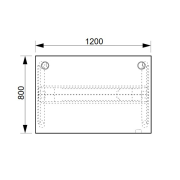 Pracovný stôl Motion, ZO, 3S, 120x61 - 128x80 cm, dub/biela